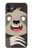 W3855 Sloth Face Cartoon Funda Carcasa Case y Caso Del Tirón Funda para iPhone 11