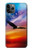 W3841 Bald Eagle Flying Colorful Sky Funda Carcasa Case y Caso Del Tirón Funda para iPhone 11 Pro Max