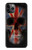 W3848 United Kingdom Flag Skull Funda Carcasa Case y Caso Del Tirón Funda para iPhone 11 Pro Max