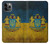 W3858 Ukraine Vintage Flag Funda Carcasa Case y Caso Del Tirón Funda para iPhone 11 Pro Max