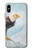 W3843 Bald Eagle On Ice Funda Carcasa Case y Caso Del Tirón Funda para iPhone X, iPhone XS