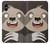 W3855 Sloth Face Cartoon Funda Carcasa Case y Caso Del Tirón Funda para iPhone X, iPhone XS