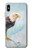 W3843 Bald Eagle On Ice Funda Carcasa Case y Caso Del Tirón Funda para iPhone XS Max