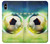 W3844 Glowing Football Soccer Ball Funda Carcasa Case y Caso Del Tirón Funda para iPhone XS Max