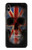 W3848 United Kingdom Flag Skull Funda Carcasa Case y Caso Del Tirón Funda para iPhone XS Max