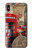 W3856 Vintage London British Funda Carcasa Case y Caso Del Tirón Funda para iPhone XS Max