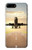 W3837 Airplane Take off Sunrise Funda Carcasa Case y Caso Del Tirón Funda para iPhone 7 Plus, iPhone 8 Plus