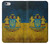 W3858 Ukraine Vintage Flag Funda Carcasa Case y Caso Del Tirón Funda para iPhone 6 6S