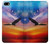 W3841 Bald Eagle Flying Colorful Sky Funda Carcasa Case y Caso Del Tirón Funda para iPhone 5 5S SE