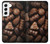 W3840 Dark Chocolate Milk Chocolate Lovers Funda Carcasa Case y Caso Del Tirón Funda para Samsung Galaxy S22