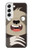 W3855 Sloth Face Cartoon Funda Carcasa Case y Caso Del Tirón Funda para Samsung Galaxy S22
