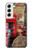 W3856 Vintage London British Funda Carcasa Case y Caso Del Tirón Funda para Samsung Galaxy S22