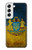 W3858 Ukraine Vintage Flag Funda Carcasa Case y Caso Del Tirón Funda para Samsung Galaxy S22