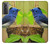 W3839 Bluebird of Happiness Blue Bird Funda Carcasa Case y Caso Del Tirón Funda para Samsung Galaxy S21 5G