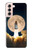 W3859 Bitcoin to the Moon Funda Carcasa Case y Caso Del Tirón Funda para Samsung Galaxy S21 5G