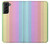 W3849 Colorful Vertical Colors Funda Carcasa Case y Caso Del Tirón Funda para Samsung Galaxy S21 Plus 5G, Galaxy S21+ 5G
