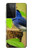 W3839 Bluebird of Happiness Blue Bird Funda Carcasa Case y Caso Del Tirón Funda para Samsung Galaxy S21 Ultra 5G