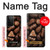 W3840 Dark Chocolate Milk Chocolate Lovers Funda Carcasa Case y Caso Del Tirón Funda para Samsung Galaxy S21 Ultra 5G