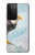 W3843 Bald Eagle On Ice Funda Carcasa Case y Caso Del Tirón Funda para Samsung Galaxy S21 Ultra 5G