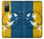 W3857 Peace Dove Ukraine Flag Funda Carcasa Case y Caso Del Tirón Funda para Samsung Galaxy S20 FE