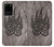 W3832 Viking Norse Bear Paw Berserkers Rock Funda Carcasa Case y Caso Del Tirón Funda para Samsung Galaxy S20 Plus, Galaxy S20+