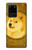 W3826 Dogecoin Shiba Funda Carcasa Case y Caso Del Tirón Funda para Samsung Galaxy S20 Ultra