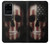 W3850 American Flag Skull Funda Carcasa Case y Caso Del Tirón Funda para Samsung Galaxy S20 Ultra