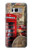 W3856 Vintage London British Funda Carcasa Case y Caso Del Tirón Funda para Samsung Galaxy S8 Plus