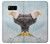 W3843 Bald Eagle On Ice Funda Carcasa Case y Caso Del Tirón Funda para Samsung Galaxy S8