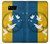 W3857 Peace Dove Ukraine Flag Funda Carcasa Case y Caso Del Tirón Funda para Samsung Galaxy S8