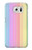 W3849 Colorful Vertical Colors Funda Carcasa Case y Caso Del Tirón Funda para Samsung Galaxy S7 Edge