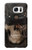 W3852 Steampunk Skull Funda Carcasa Case y Caso Del Tirón Funda para Samsung Galaxy S7