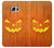 W3828 Pumpkin Halloween Funda Carcasa Case y Caso Del Tirón Funda para Samsung Galaxy S6 Edge Plus
