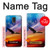 W3841 Bald Eagle Flying Colorful Sky Funda Carcasa Case y Caso Del Tirón Funda para Samsung Galaxy S5