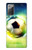 W3844 Glowing Football Soccer Ball Funda Carcasa Case y Caso Del Tirón Funda para Samsung Galaxy Note 20