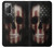 W3850 American Flag Skull Funda Carcasa Case y Caso Del Tirón Funda para Samsung Galaxy Note 20