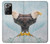 W3843 Bald Eagle On Ice Funda Carcasa Case y Caso Del Tirón Funda para Samsung Galaxy Note 20 Ultra, Ultra 5G