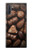 W3840 Dark Chocolate Milk Chocolate Lovers Funda Carcasa Case y Caso Del Tirón Funda para Samsung Galaxy Note 10