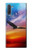 W3841 Bald Eagle Flying Colorful Sky Funda Carcasa Case y Caso Del Tirón Funda para Samsung Galaxy Note 10