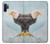 W3843 Bald Eagle On Ice Funda Carcasa Case y Caso Del Tirón Funda para Samsung Galaxy Note 10 Plus