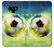 W3844 Glowing Football Soccer Ball Funda Carcasa Case y Caso Del Tirón Funda para Note 9 Samsung Galaxy Note9