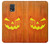 W3828 Pumpkin Halloween Funda Carcasa Case y Caso Del Tirón Funda para Samsung Galaxy Note 4