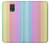 W3849 Colorful Vertical Colors Funda Carcasa Case y Caso Del Tirón Funda para Samsung Galaxy Note 4