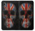 W3848 United Kingdom Flag Skull Funda Carcasa Case y Caso Del Tirón Funda para Samsung Galaxy A10