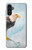 W3843 Bald Eagle On Ice Funda Carcasa Case y Caso Del Tirón Funda para Samsung Galaxy A13 5G