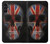 W3848 United Kingdom Flag Skull Funda Carcasa Case y Caso Del Tirón Funda para Samsung Galaxy A13 5G