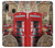 W3856 Vintage London British Funda Carcasa Case y Caso Del Tirón Funda para Samsung Galaxy A20, Galaxy A30