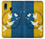 W3857 Peace Dove Ukraine Flag Funda Carcasa Case y Caso Del Tirón Funda para Samsung Galaxy A20, Galaxy A30
