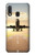 W3837 Airplane Take off Sunrise Funda Carcasa Case y Caso Del Tirón Funda para Samsung Galaxy A20e