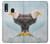W3843 Bald Eagle On Ice Funda Carcasa Case y Caso Del Tirón Funda para Samsung Galaxy A20e